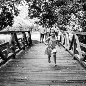 Photo de famille au parc balzac